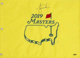 Tiger Woods Autographed 2019 Masters Pin Flag