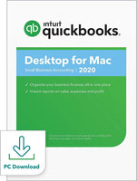 QuickBooks Desktop for Mac 2020 Accounting Software for Small Business with Amazon Exclusive Shortcut Guide [Mac Download]