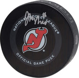 Jack Hughes New Jersey Devils Autographed Official Game Puck - Fanatics Authentic Certified - Autographed NHL Pucks