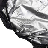 Snow Thrower Cover-Heavy Duty Polyester,Waterproof,UV Protection,Universal Size, BLACK