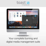 Roxio Toast 18 Titanium - Complete DVD Burner & Digital Media Suite [Mac Disc]