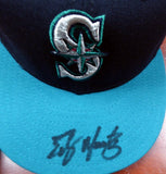 Edgar Martinez Autographed Seattle Mariners New Era Hat MCS Holo Stock #115048