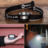 LED Headlamp Flashlight S500 [2 PACK] - Running, Camping, and Outdoor Headlamps