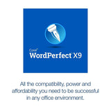 Corel Wordperfect Office X9 All-in-One Office Suite - Professional Edition [PC Disc]