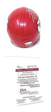 Travis Kelce Kansas City Chiefs Signed Autograph Mini Helmet JSA Certified