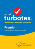 TurboTax Premier + State 2018 Tax Software [MAC Download] [Amazon Exclusive]