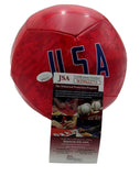 Alyssa Naeher USA Women's Soccer Team Signed Nike Red Soccer Ball JSA 145817