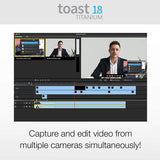 Roxio Toast 18 Titanium - Complete DVD Burner & Digital Media Suite [Mac Disc]