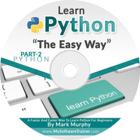 Learn Python Tutorial For Beginners Course. DVD | Python Programming For Beginners Training. Learning Python Just Got Easier.