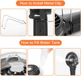 Handheld Misting Portable Hand Fan-Mini Rechargeable Battery Operated Fan