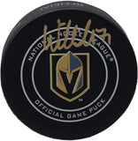 William Karlsson Vegas Golden Knights Autographed Official Game Puck - Fanatics Authentic Certified - Autographed NHL Pucks