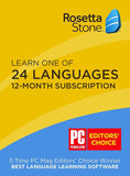 Rosetta Stone: Learn a Language for 12 Months