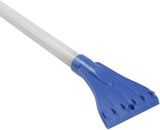 SJBLZD-LED 4-In-1 Telescoping Snow Broom + Ice Scraper | Headlights (Blue)