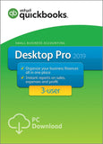 QuickBooks Desktop Pro 2019, 3 User [PC Download][Old Version]
