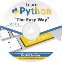 Learn Python Tutorial For Beginners Course. DVD | Python Programming For Beginners Training. Learning Python Just Got Easier.