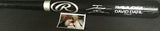 David Dahl Colorado Rockies Autographed Signed Engraved Bat Black