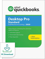 QuickBooks Desktop Pro Standard 2020 Accounting Software for Small Business [PC Download]