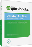 QuickBooks Desktop for Mac 2020 Accounting Software for Small Business with Amazon Exclusive Shortcut Guide [MAC Disc]