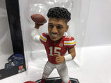 Patrick Mahomes with Removable Helmet Limited Edition Kansas City Chiefs Bobble Bobblehead