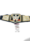 Hulk Hogan WWE Signed Autograph Wrestling WWE Championship Belt JSA Witnessed Certified