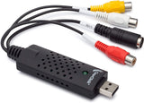 ClearClick VHS To DVD Wizard with USB Video Grabber & Free USA Tech Support