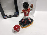 Patrick Mahomes with Removable Helmet Limited Edition Kansas City Chiefs Bobble Bobblehead