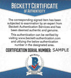 Deshaun Watson Autographed 2017 National Championship Game Gold Ticket Clemson Tigers Beckett BAS