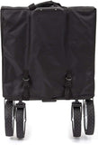 Mac Sports Collapsible Folding Outdoor Utility Wagon, Black