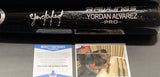 Yordan Alvarez Houston Astros BECKETT ROOKIE COA Autographed Signed Full Size Black