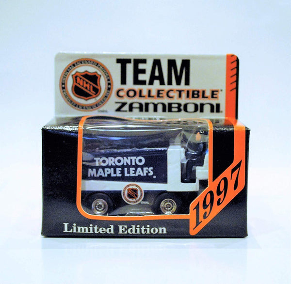1997 NHL Team Collectible 1:50 Scale Diecast Collectors Zamboni - TORONTO MAPLE LEAFS