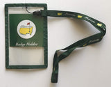 Masters golf ticket badge holder lanyard augusta national 2019 Masters pga