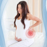 AZMED Maternity Belt, Breathable Abdominal Binder, Back Support, One Size, Beige