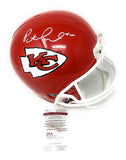 Patrick Mahomes Kansas City Chiefs Signed Autograph Full Size Helmet JSA Witnessed Certified