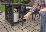 Endless Summer GAD15258SP LP Gas Outdoor Fire Table, Multi Color