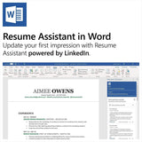 Microsoft Office 365 Home | 12-month subscription with Auto-Renewal, up to 6 people, PC/Mac Download