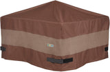Duck Covers Ultimate Square Fire Pit Cover, 32-Inch with Ultimate Cover