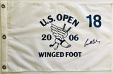 Geoff Ogilvy Signed 2006 U.S. Open Flag Winged Foot Golf Pga