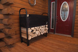 ShelterLogic Adjustable Heavy Duty Outdoor Firewood Rack