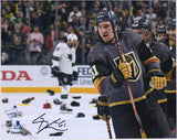 Mark Stone Vegas Golden Knights Autographed 8" x 10" Postseason Hat Trick Celebration Photo - Fanatics Authentic Certified