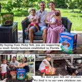 100% Non-GMO Dried Mealworms - Whole Large Meal Worms Bulk - High-Protein Treats