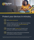 NEW Norton 360 Premium – Antivirus software for 10 Devices with Auto Renewal - Includes VPN, PC Cloud Backup & Dark Web [PC/Mac/Mobile Key Card]