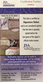 Fernando Tatis Jr. Padres Signed Black MLB Baseball JSA Signature Debut