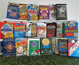 Over 200 Vintage Baseball cards in 20 Vintage Unopened Baseball Wax Packs