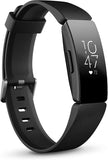 Fitbit Inspire HR Heart Rate & Fitness Tracker, One Size (S & L bands included), 1 Countr, Black