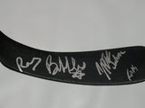 THE TRAILER PARK BOYS SIGNED HOCKEY STICK BUBBLES RICKY JULIAN RANDY PROOF 1