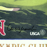 Signed 2012 U.S. Open Poster by Lee Wybranski