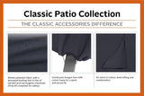 Classic Accessories Round Fire Pit Cover, 30-Inch, Black