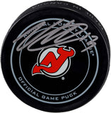 Nico Hischier New Jersey Devils Autographed Official Game Puck - Fanatics Authentic Certified - Autographed NHL Pucks