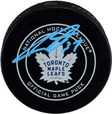 Auston Matthews Toronto Maple Leafs Autographed 2018 Model Official Game Puck - Fanatics Authentic Certified