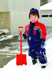 Emsco Group 1770 Bigfoot Toddler Children's Snow Shovel, Orange